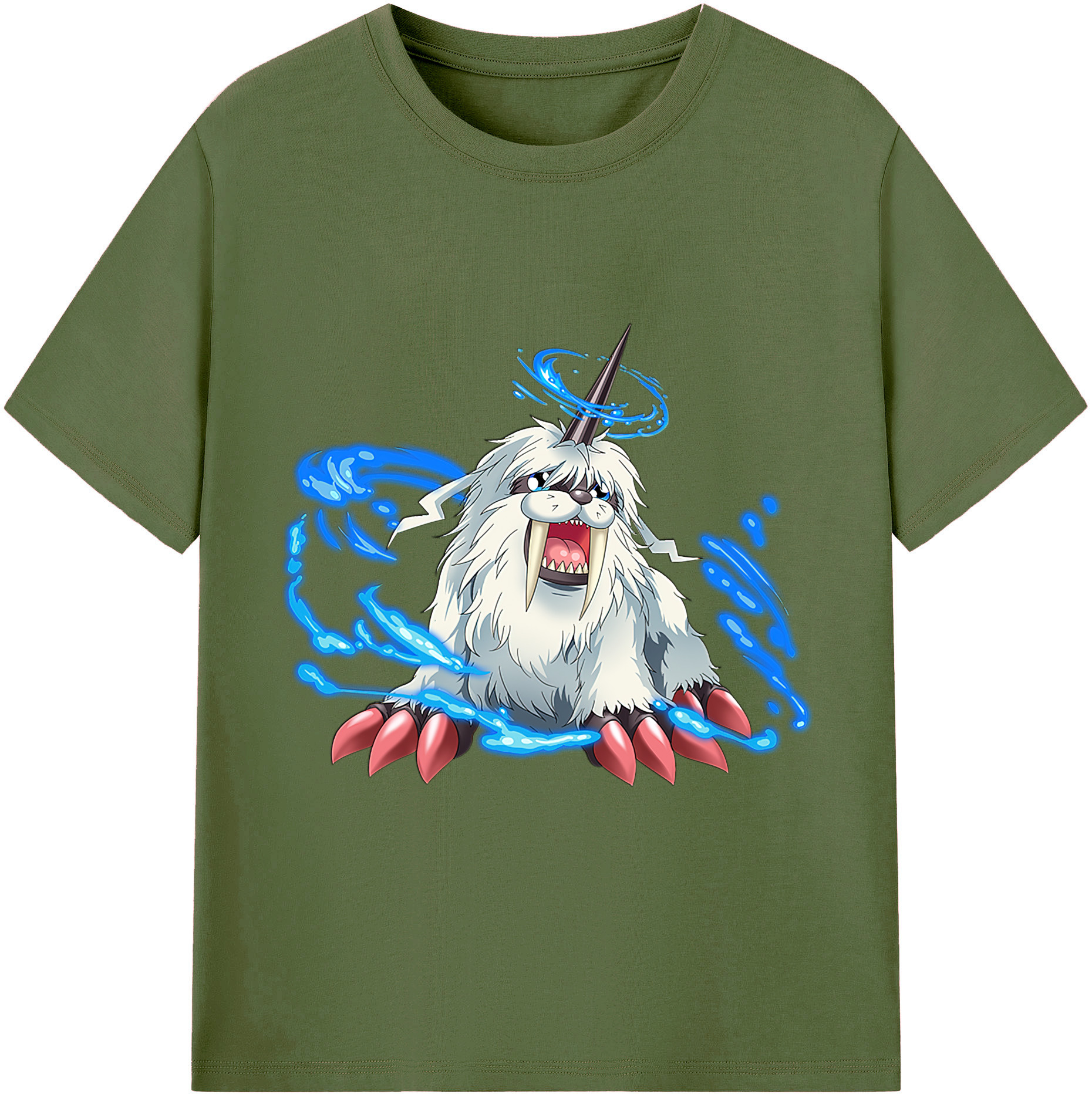 （画像用） Digimon デジタルモンスター/デジモン 綿100％半袖Tシャツ（フロントプリント）